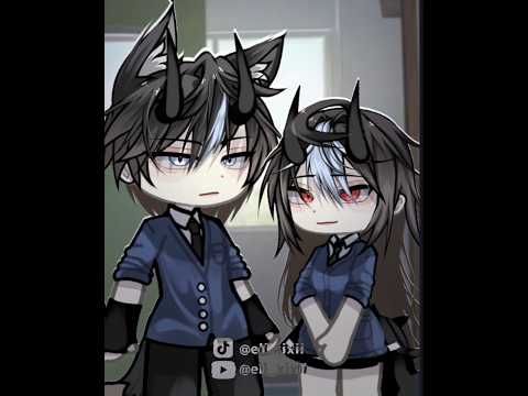 new student (erick and zie) || ib : tiktok || #gacha #fyp