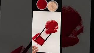 satisfying lipstick sand art #asmr   #sandart