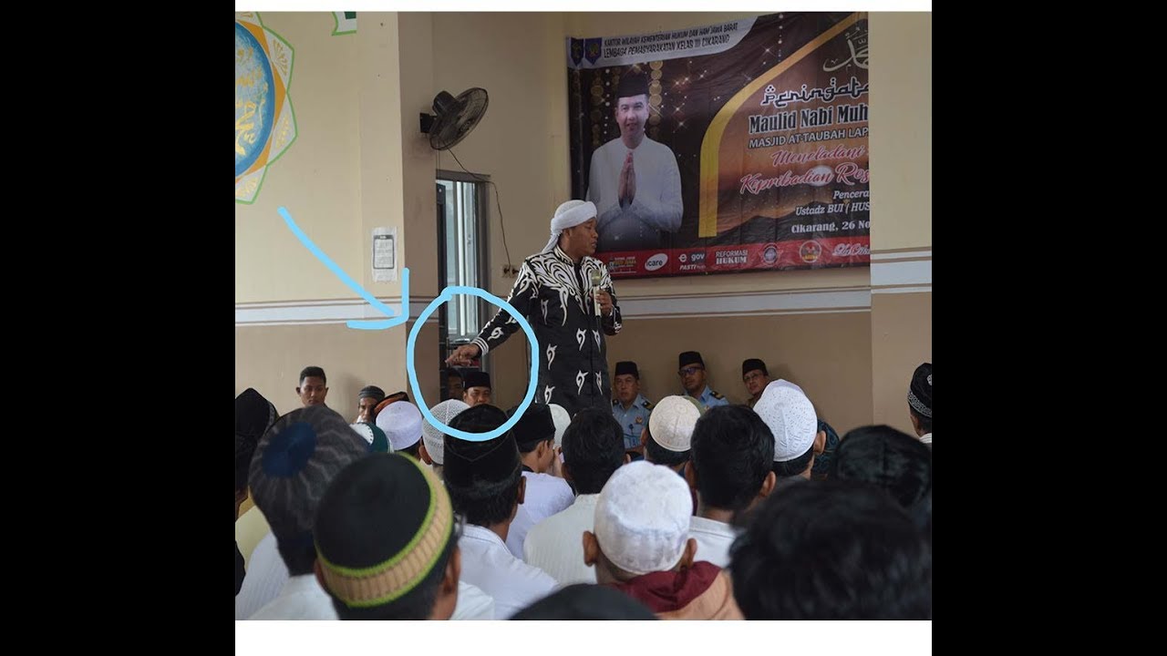 Napi Lapas Cikarang "DISIRAM" Ustadz Bui 