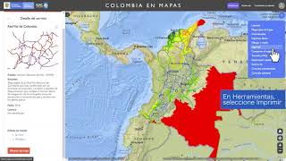 Descarga servicios geográficos en Colombia en Mapas screenshot 5