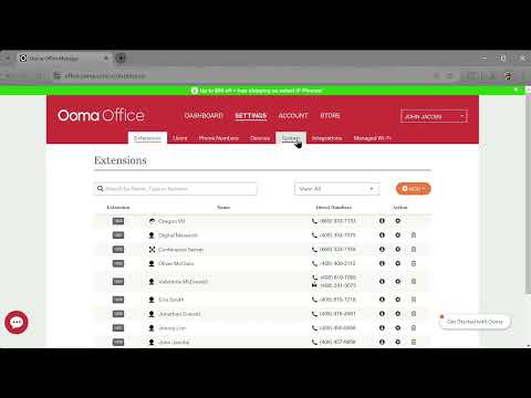 Ooma Office Tutorial: Messages Module  - Shared Message Boxes