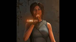 Are you kidding me😋🔥 - DARK-AURA-FUNK-Super-Slowed - Leon Kennedy x Lara Croft - #shorts