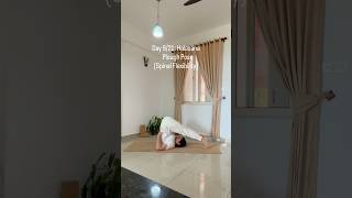 Day 9/21: Plough Pose | Halasana 🕉️#yoga #stretching #flexibility #halasana #shortsviral