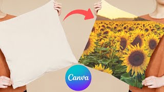 How to Make a Pillow Mockup in Canva (Easy Branding Tool!)
