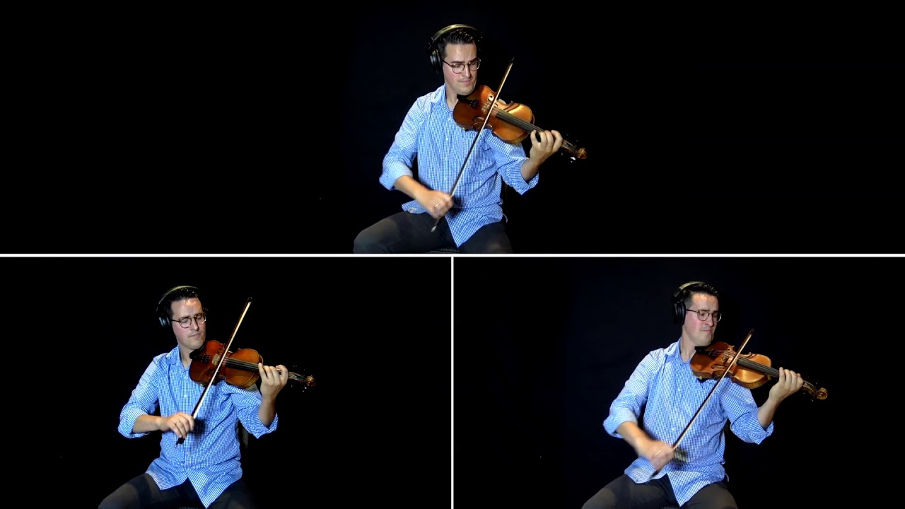 Jason Anick - Bach Gm Fugue BWV 1001 - Jazz Violin