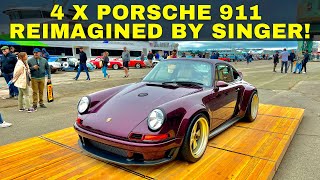 $6 MILLION of Porsche 911 Reimagined by SINGER Vehicle Design! SINGER Porsche DLS & Classic Study!