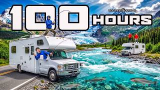 Fishing GLACIER ROADSIDE POND, CREEKS, RIVERS in ALASKA! (100 HOURS)