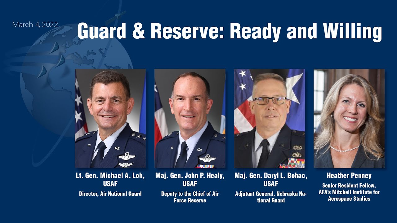 2022 AFA Warfare Symposium Guard & Reserve Ready and Willing YouTube