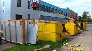 New WSU Construction At Warren & Anthony Wayne Drive (Third). #research #education #wsu #detroit