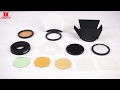 New upgraded version of Godox Ak-r1 accessories---H200r flash accessory set! Now shipping!
