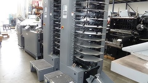 duplo 5000 booklet maker with dsc 10 60i collators for sale   Gab Supplies Ltd   2014