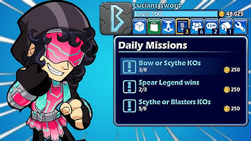 Knocking Out Daily Missions with STYLE • Brawlhalla 1v1 Gameplay