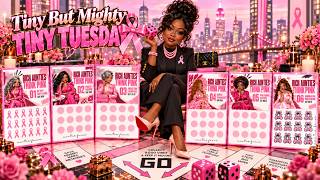 💃🏾 Tiny, but Mighty | Tiny Tuesday | The Rich Aunties Think Pink | #breastcancerawareness 🎀