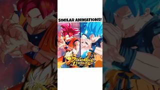 ALL SIMILAR CARDS ART ANIMATIONS 🔥!! #dragonballlegends #dblegends #shorts