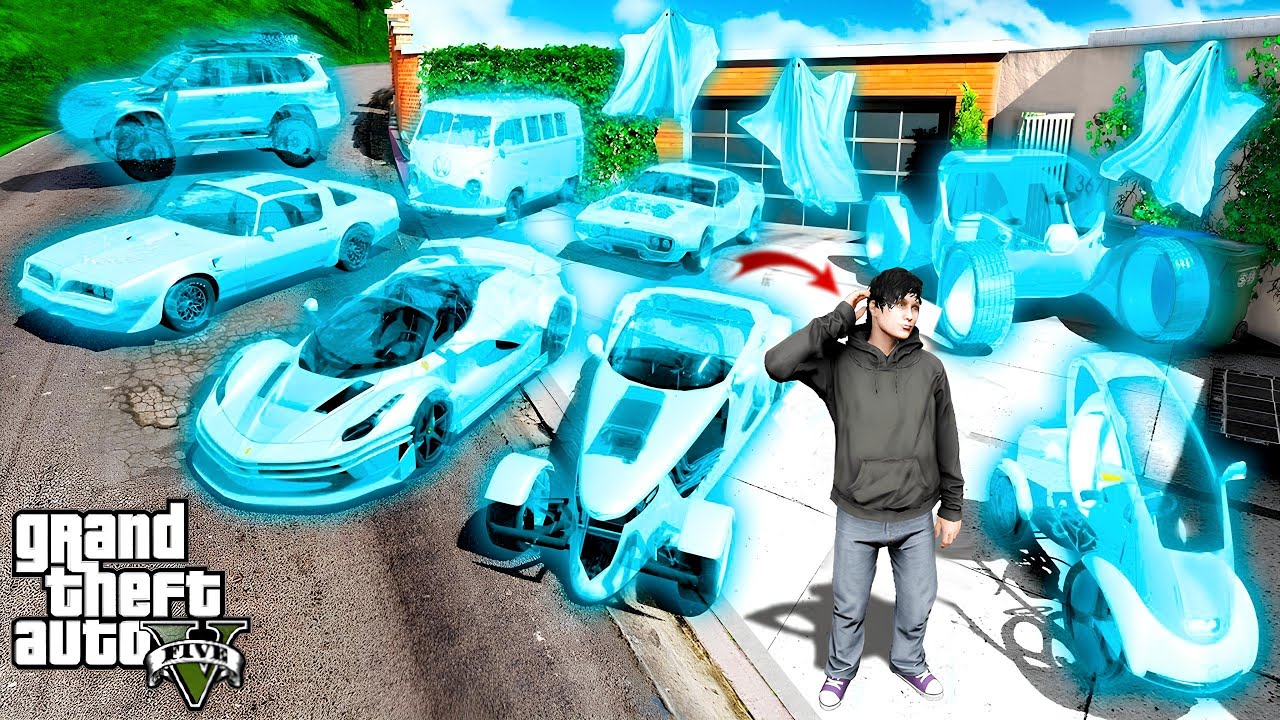 သရဲကမ္ဘာထဲက ဝိညာဉ်သရဲကားတွေကို ကျွန်တော်ခိုးခဲ့တယ် | I stole Ghost Cars in GTA V | SMART On Live