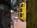 Removing the molten Ferrari brakes #mechanic #repair #ferrari #f8spider #f8tributo #carbon #brakes
