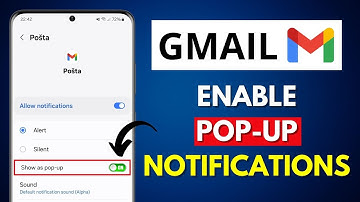 How to Enable Pop Up Notifications in Gmail