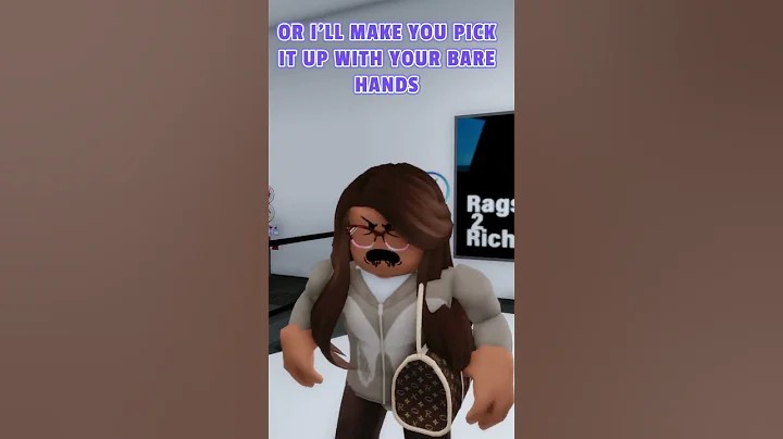 Mom MADE us do WHAT?! 😱 - Youtube Shorts Remix @VuxVux  #brookhavenrp #shorts #youtubeshorts