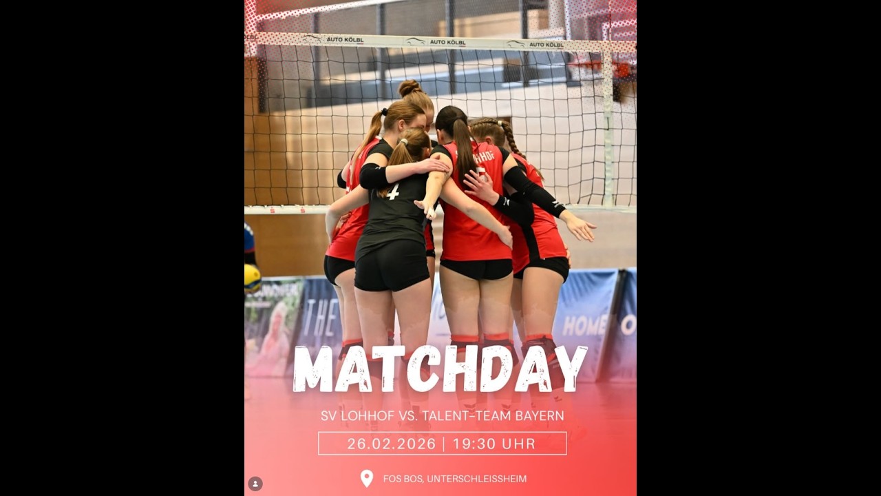 Bayernliga Süd Volleyball Damen - SV Lohhof II vs. Talent-Team Bayern