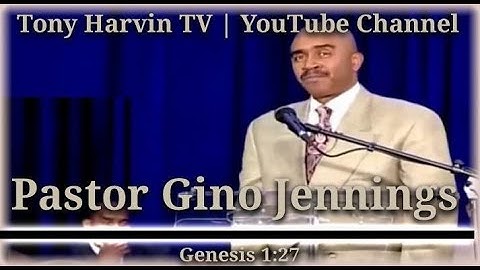 Pastor Gino Jennings - Genesis 1:27 (God created man in HIS own image)