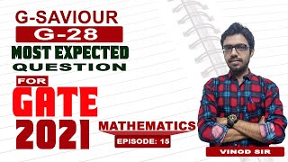 G-28 I GATE 2021 I Mathematics I Episode 15 I Genique Education