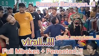 Virall..!! Full Mbekes dan Penonton memenuhi Kalangan.. || jaranan Cahaya Muda. Metro Lampung.