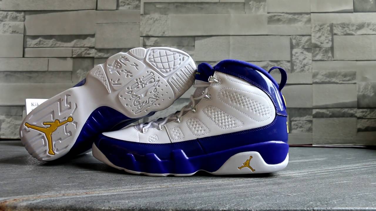 kobe jordan 9 pe