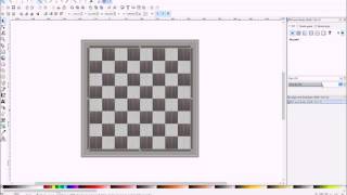 Inkscape 0.91:chess board