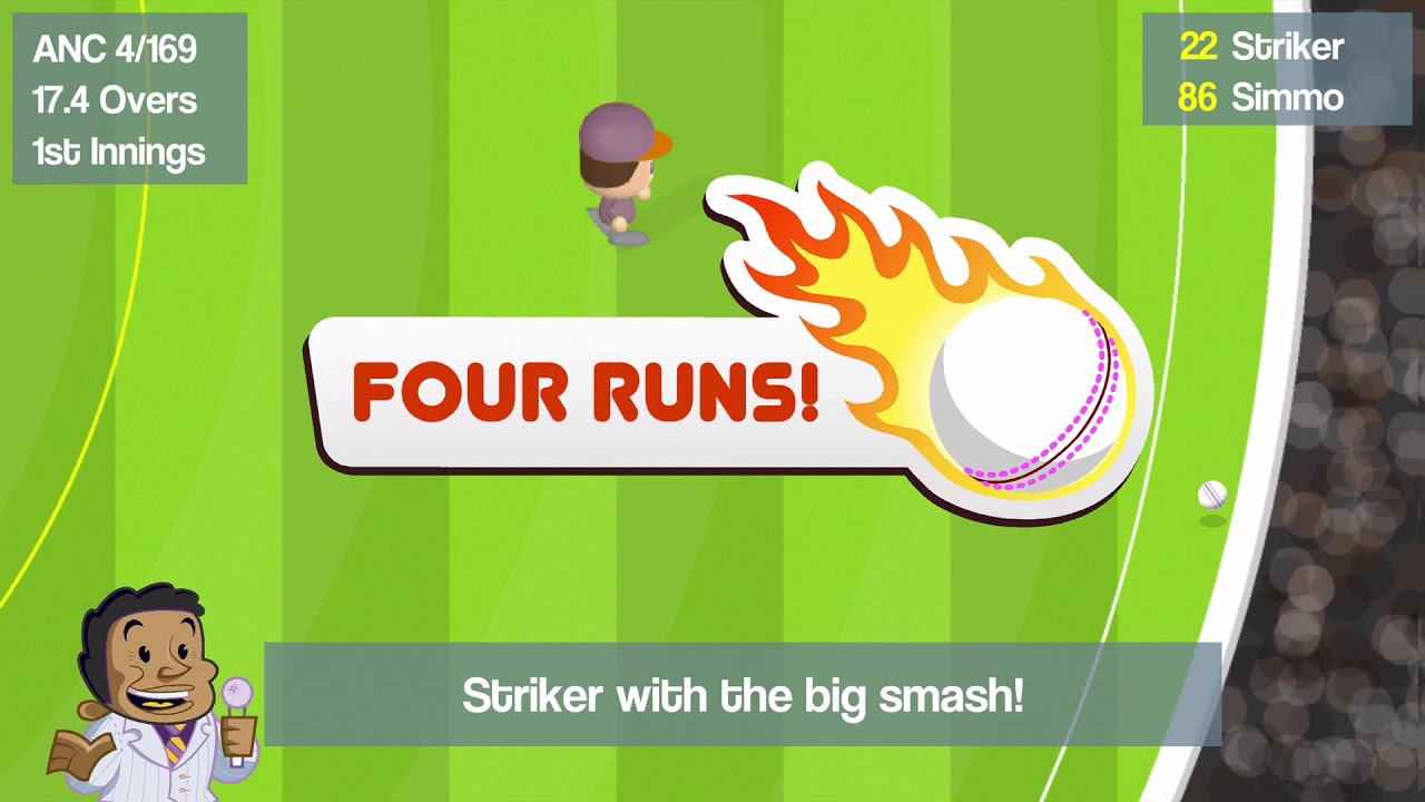 New career in smashtastic cricket( fine start)