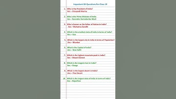 Who is the president of India | Important GK questions | #gk #ytshorts #shorts