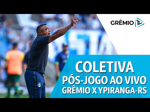 AO VIVO | Coletiva Pós-Jogo - Grêmio x Ypiranga-RS (Final Campeonato Gaúcho 2022)