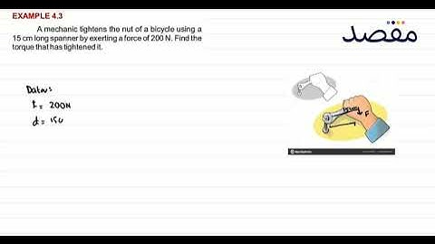 Class IX Physics Chapter 4 - Turning Effect of Forces Example 4.3