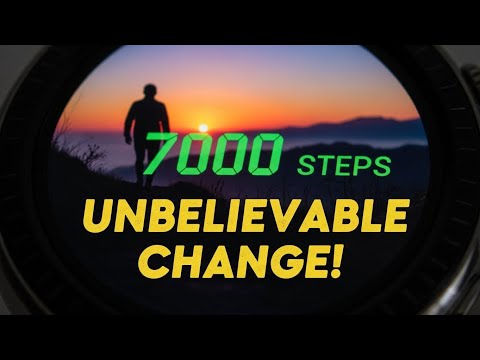 What Walking 7000 Steps a Day Actually Does for Your Body