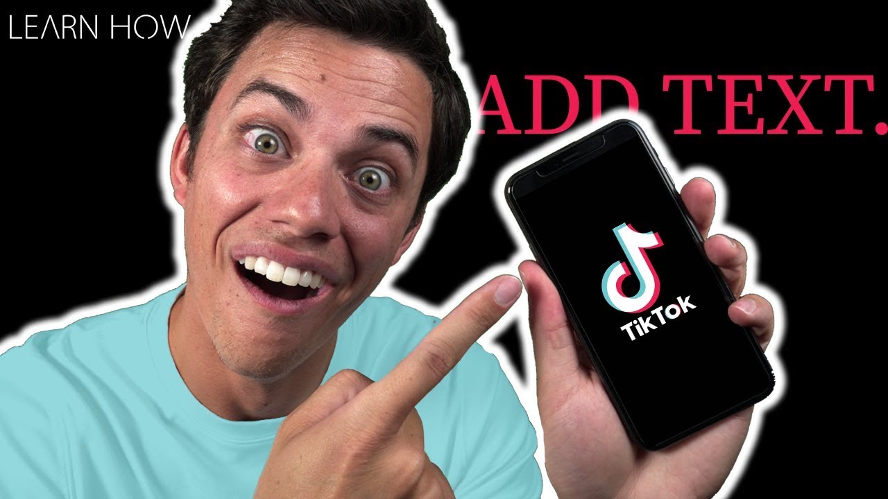 How To Add Text To TikTok Videos YouTube