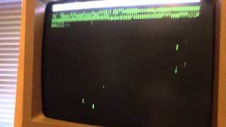 Proterm Apple Ii Connected To Minicom Via Dial Up Acoustic Coupler