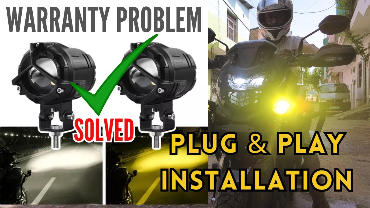 HJG Y Lens MERCEDES Fog Lights on HONDA CB200X | NO WIRE CUTS !!! ❌