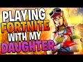 My Daughter Is Home From The Hospital And Wanted To Play Fortnite With Me (Dad & Daughter Squads)