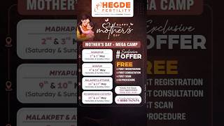 FREE IUI Procedure, 1st Consultation &amp; Scan | Best Infertility Hospital in Hyderabad #fertility #Mom