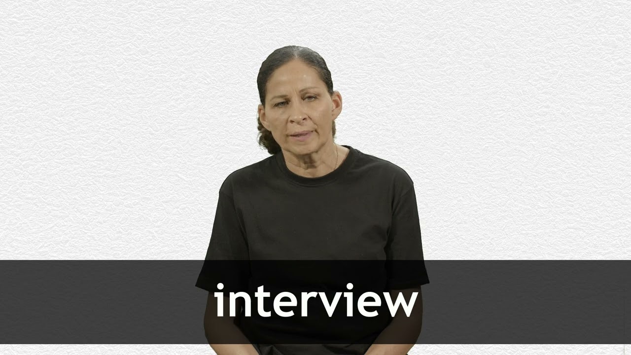 How To Pronounce INTERVIEW In French YouTube How To Pronounce INTERVIEW In French YouTube