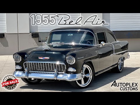 1955 Chevrolet Bel Air Frame Off Restomod For Sale!