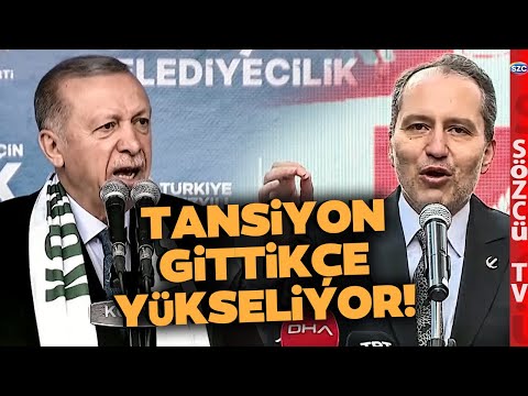 Dosttu Düşman Oldu! Erdoğan ve Fatih Erbakan Kürsüden Böyle Atıştı! Gerilim Tavan Yaptı