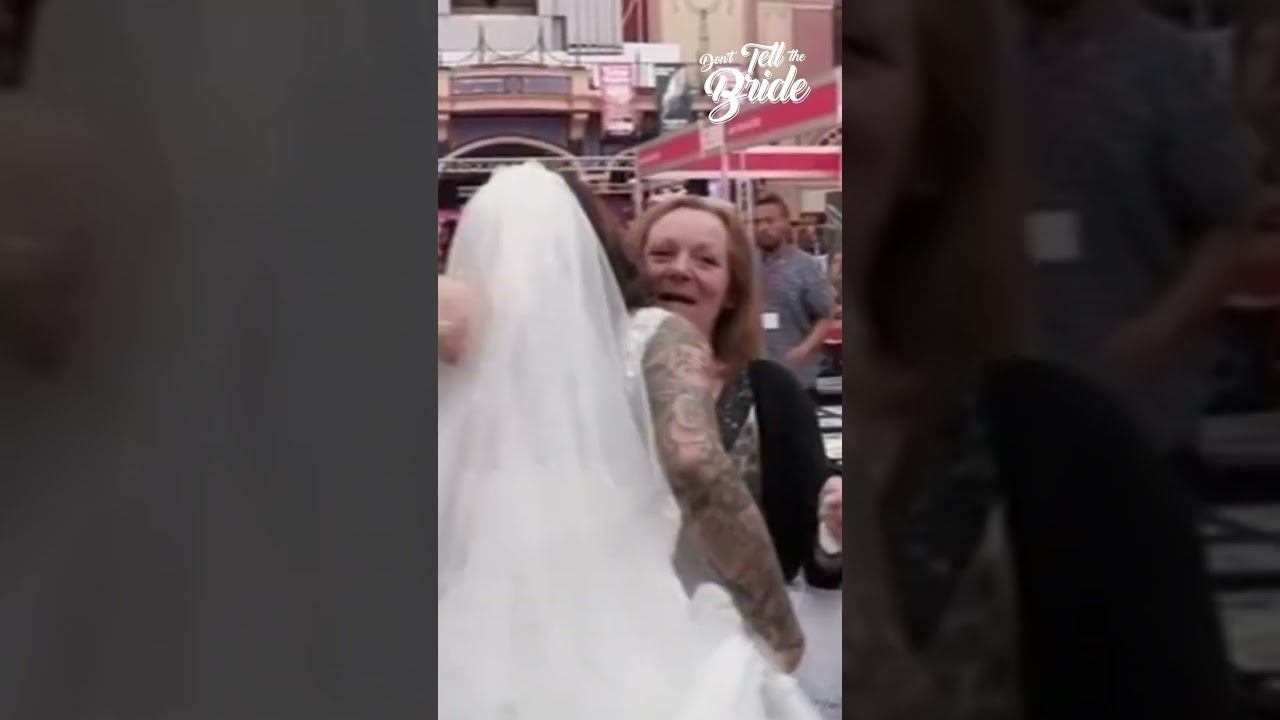 Tattoo Wedding calls for serious Tattoo commitments 😌 #donttellthebride #wedding #weddingtattoo