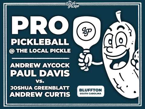 Pro Pickleball Match at The Local Pickle