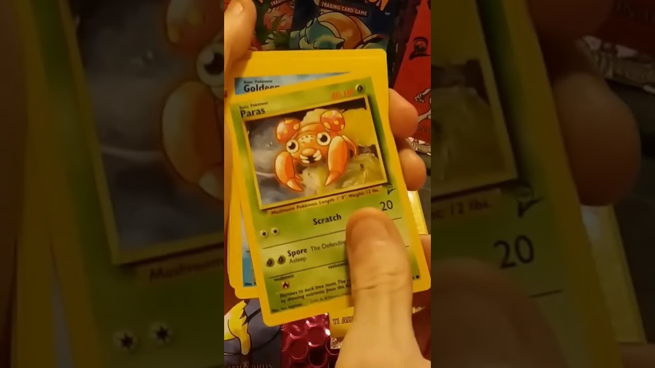 opening Pokemon base set 2 booster pack 