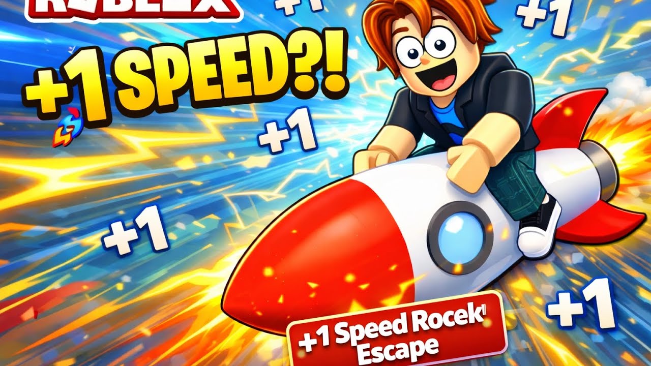 [ROBLOX] +1Speed rocket escape 