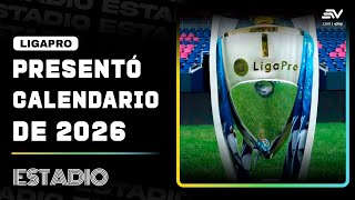 La Ligapro Presentó Su Calendario 2026 Con Nuevo Formato Estadio