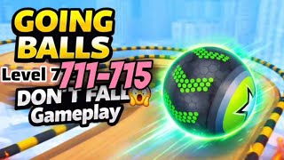 Going balls level 711-715 complete gameplay #relaxingbraingamesvk #goingballsvk #newupdate screenshot 1