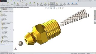 Solidworks tutorial | Sketch Grease Niple in Solidworks