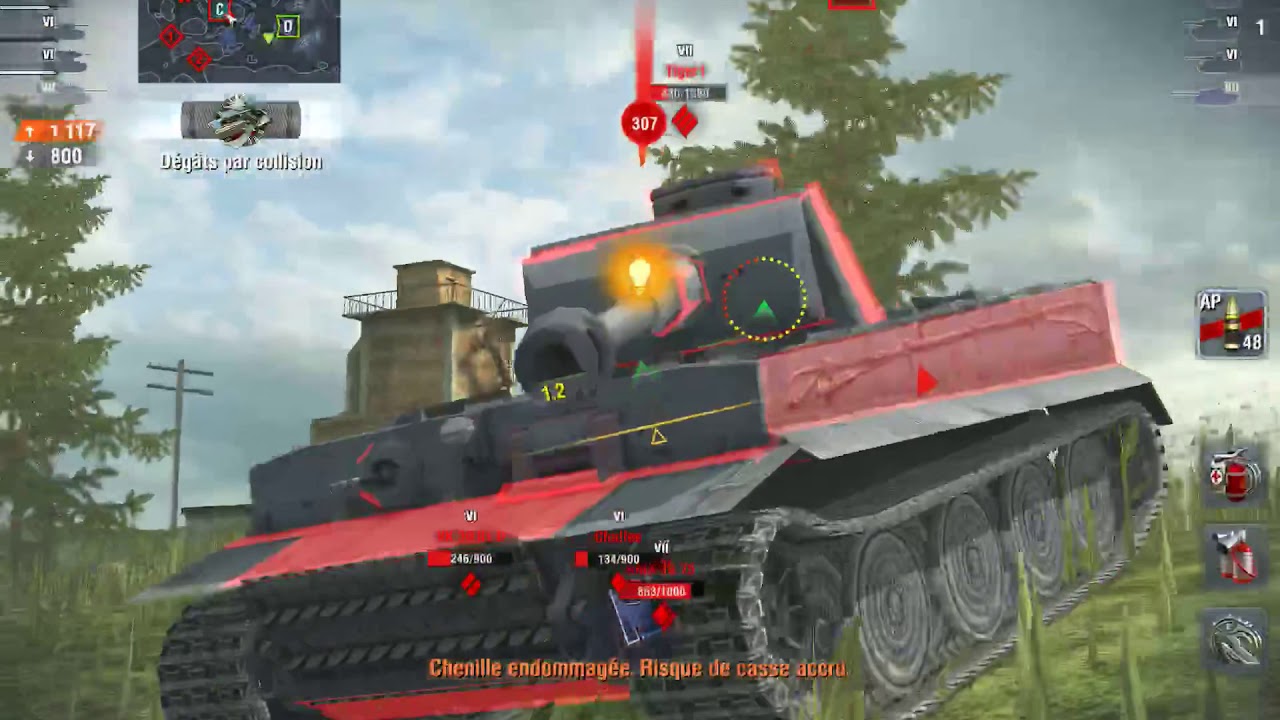 Panther/M10 / As du char 2124 dmg 5 kills