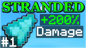 How To Get The BEST Early Game Sword┃Hypixel Skyblock Stranded Ep 1